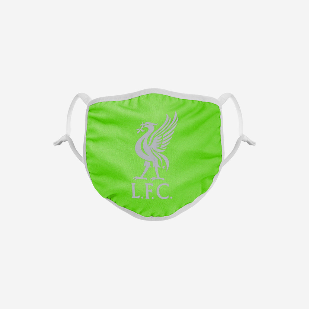 Liverpool FC Green Neon Reflective Face Cover FOCO - FOCO.com | UK & IRE