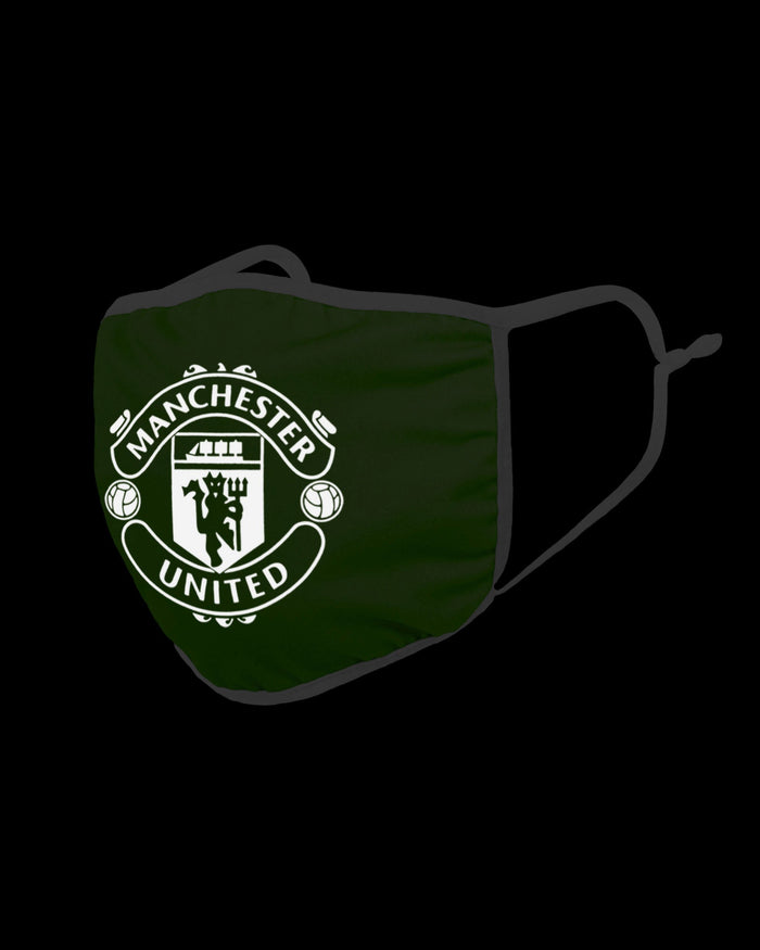 Manchester United FC Green Neon Reflective Face Cover FOCO - FOCO.com | UK & IRE