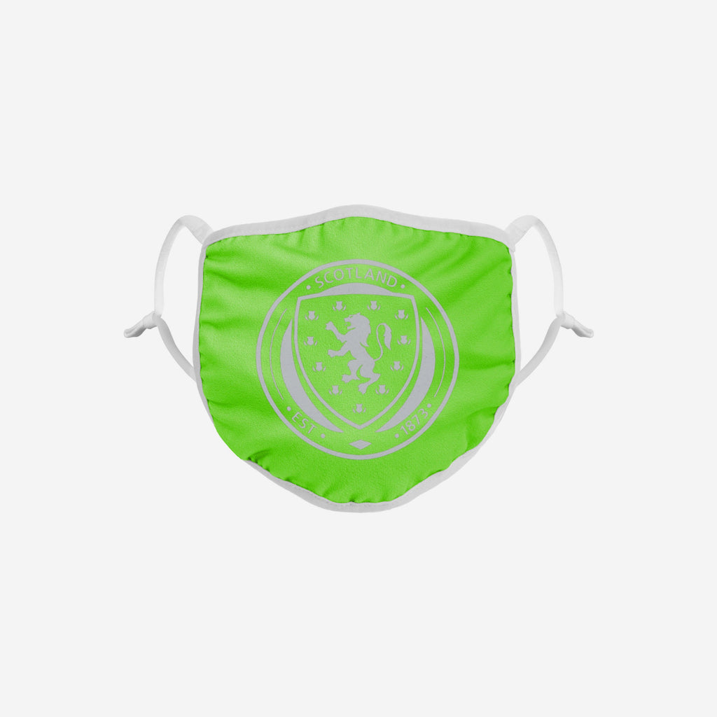 Scotland Green Neon Reflective Face Cover FOCO - FOCO.com | UK & IRE