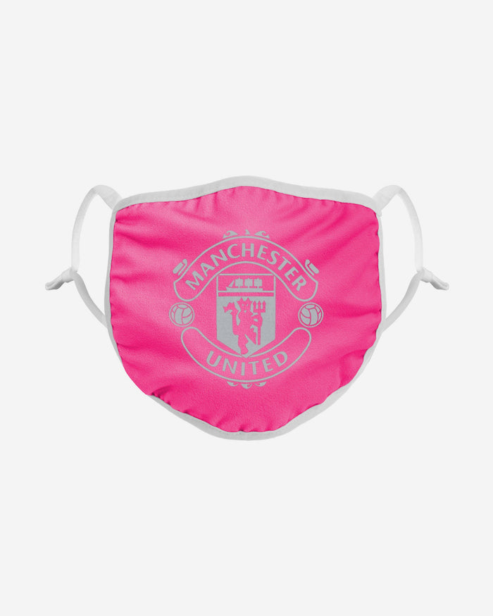 Manchester United FC Pink Neon Reflective Face Cover FOCO - FOCO.com | UK & IRE