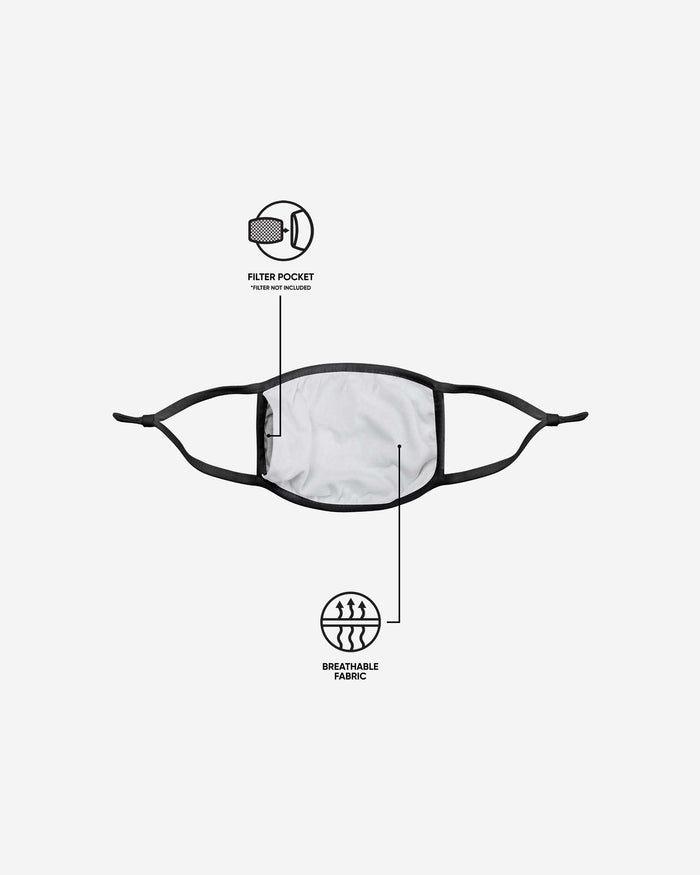 Northern Ireland Stripe Logo Reflective Face Cover FOCO - FOCO.com | UK & IRE