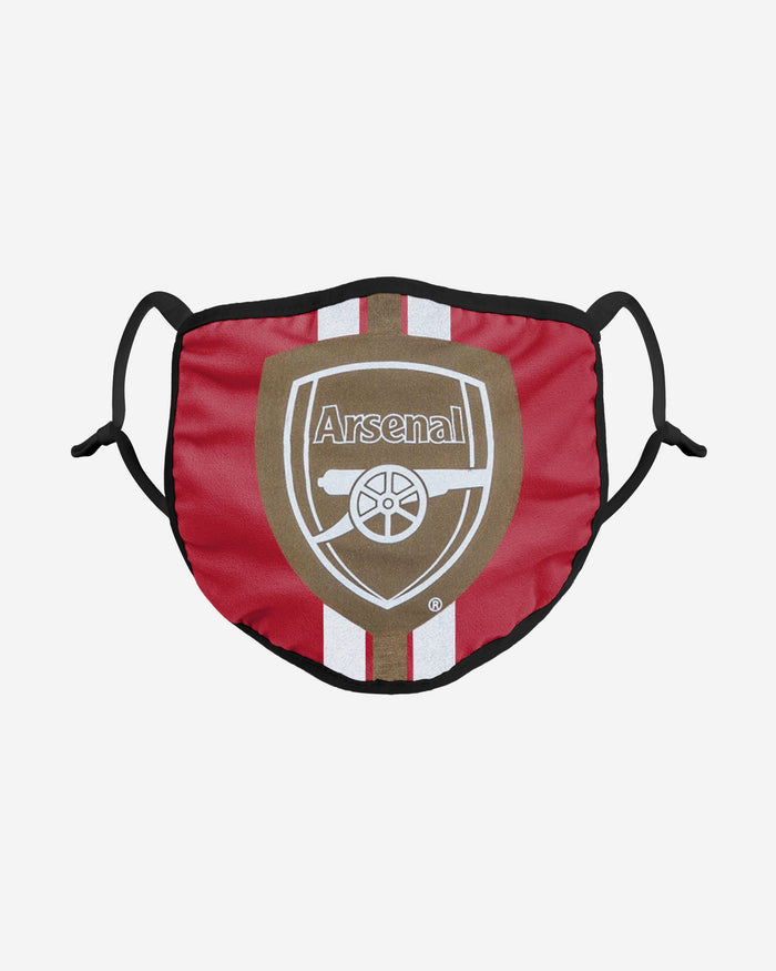 Arsenal FC Stripe Logo Reflective Face Cover FOCO - FOCO.com | UK & IRE