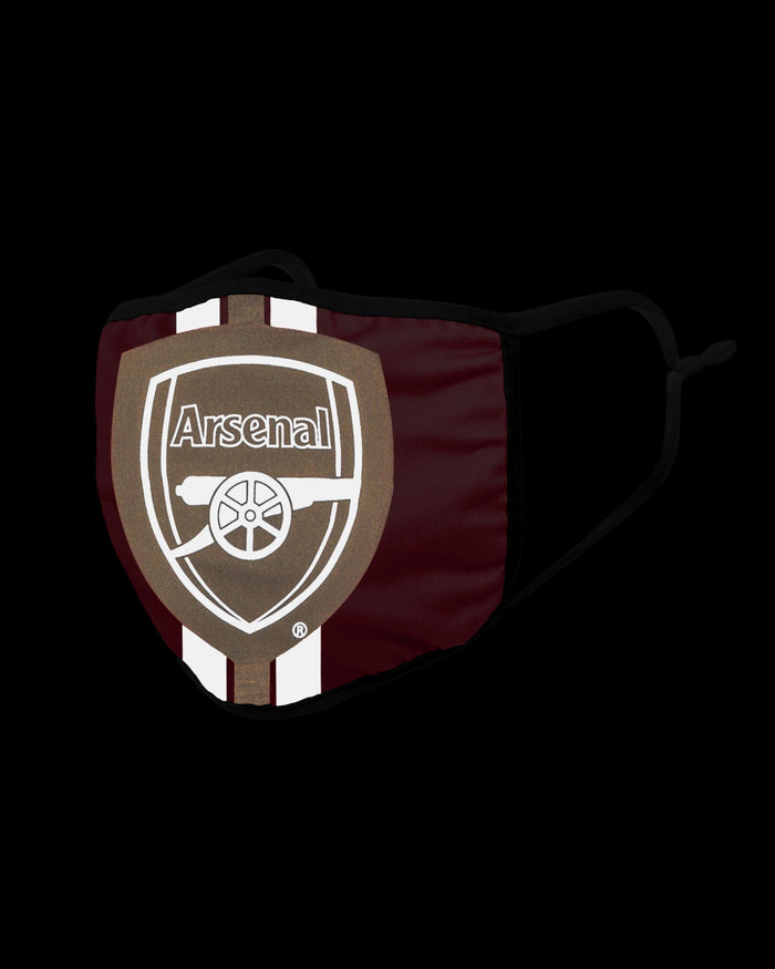 Arsenal FC Stripe Logo Reflective Face Cover FOCO - FOCO.com | UK & IRE