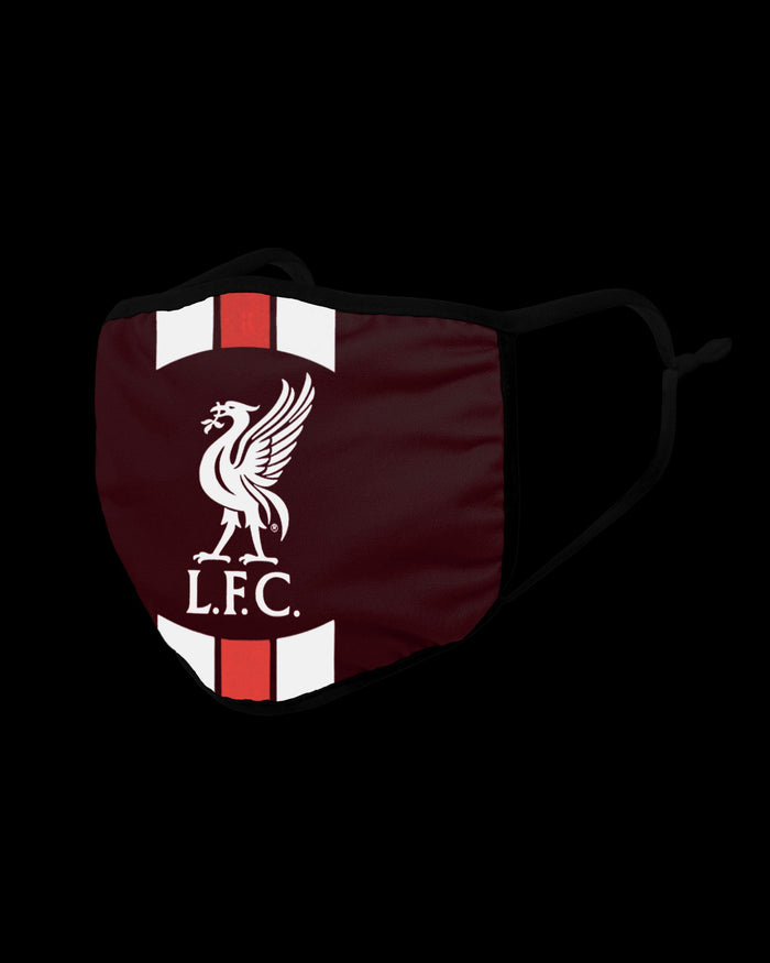 Liverpool FC Stripe Logo Reflective Face Cover FOCO - FOCO.com | UK & IRE