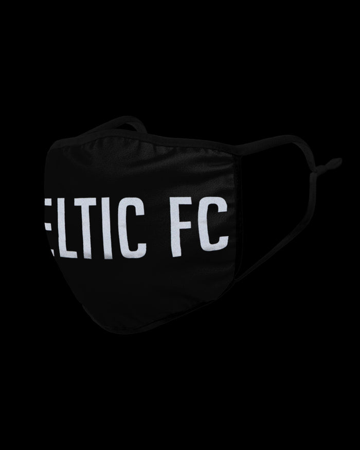 Celtic FC Reflective Wordmark Face Cover FOCO - FOCO.com | UK & IRE