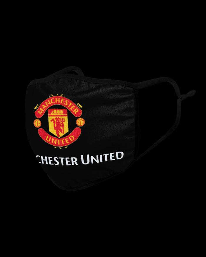 Manchester United FC Reflective Wordmark Face Cover FOCO - FOCO.com | UK & IRE