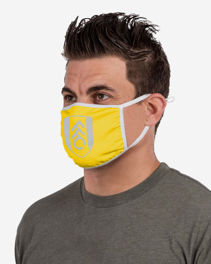 Fulham FC Yellow Neon Reflective Face Cover FOCO - FOCO.com | UK & IRE