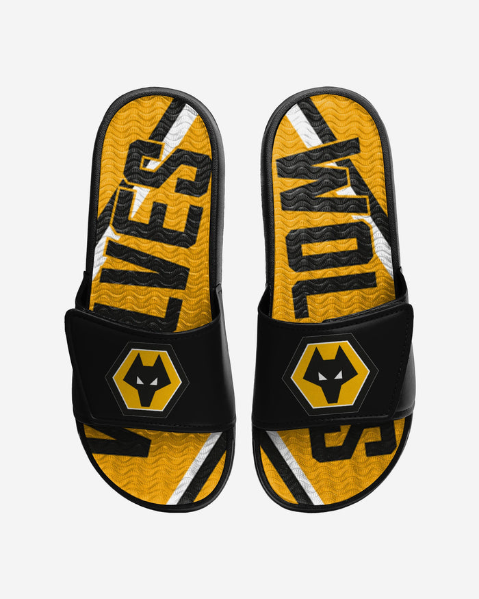 Wolverhampton Wanderers FC Gel Slide FOCO S - FOCO.com | UK & IRE