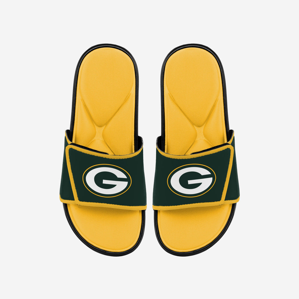 Green Bay Packers Foam Sport Slide FOCO S - FOCO.com | UK & IRE