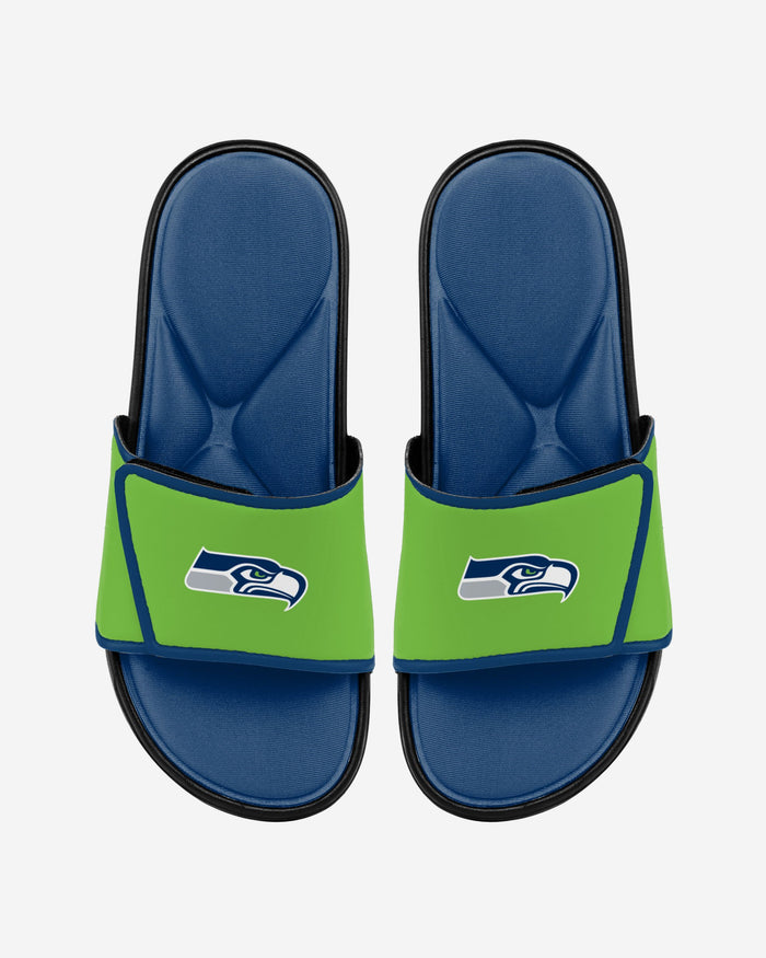 Seattle Seahawks Foam Sport Slide FOCO S - FOCO.com | UK & IRE