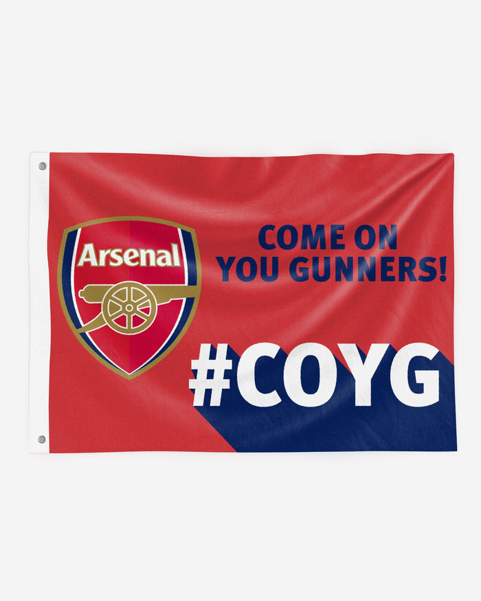 Arsenal FC Motivational Slogan Flag FOCO - FOCO.com | UK & IRE