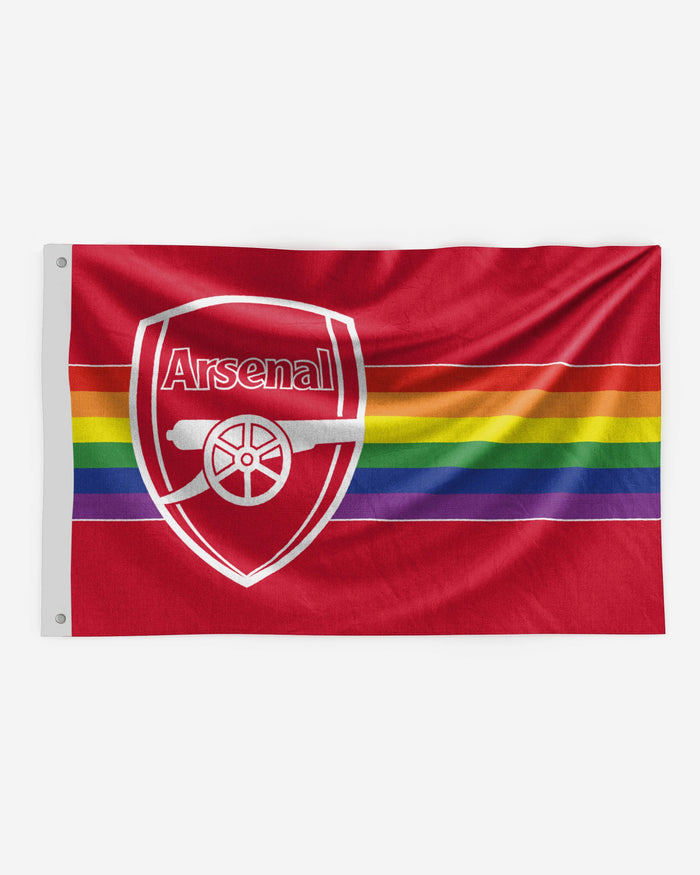 Arsenal FC Rainbow 5x3 Flag FOCO - FOCO.com | UK & IRE