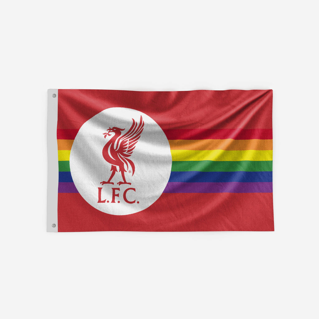 Liverpool FC Rainbow 5x3 Flag FOCO - FOCO.com | UK & IRE