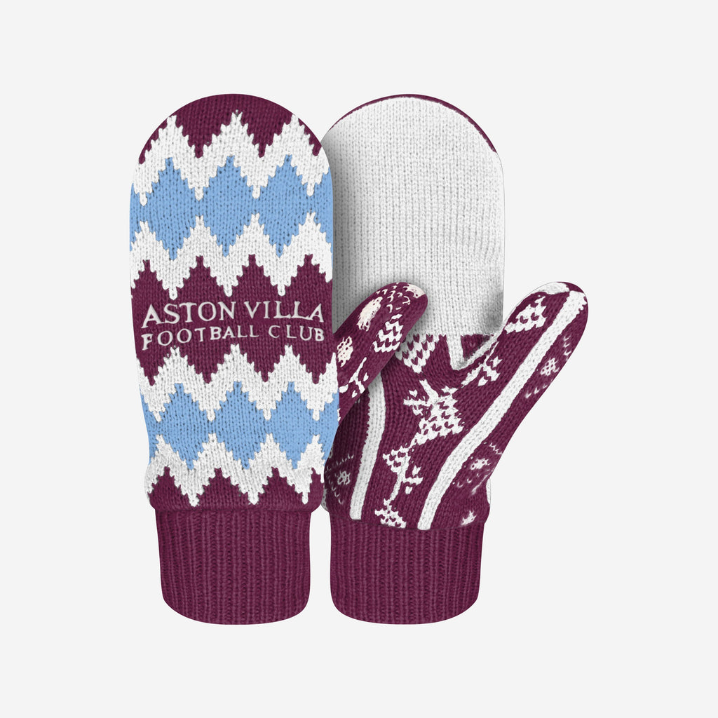Aston Villa FC Mittens FOCO - FOCO.com | UK & IRE