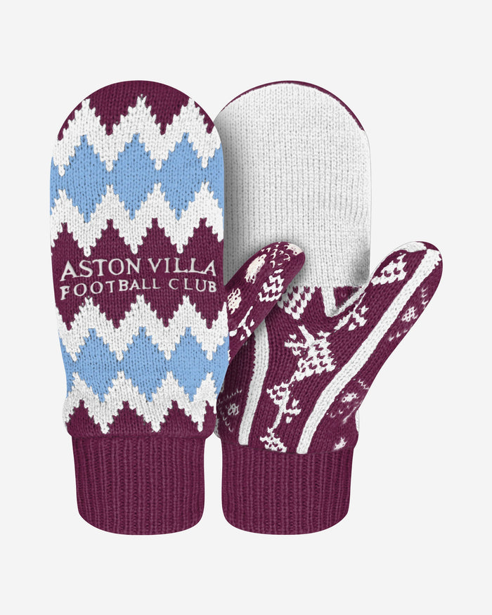 Aston Villa FC Mittens FOCO - FOCO.com | UK & IRE