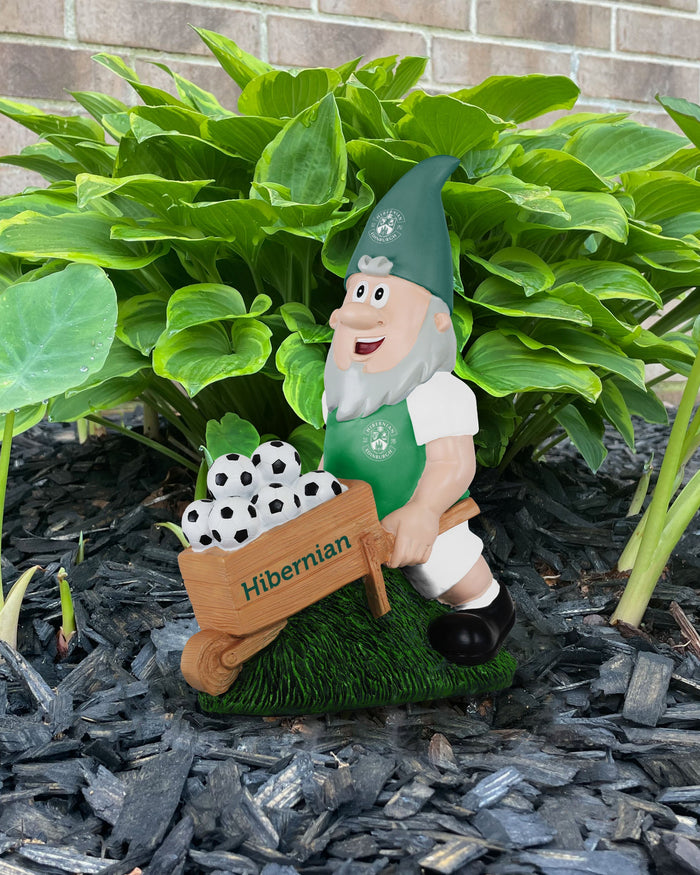 Hibernian FC Wheelbarrow Gnome FOCO - FOCO.com | UK & IRE