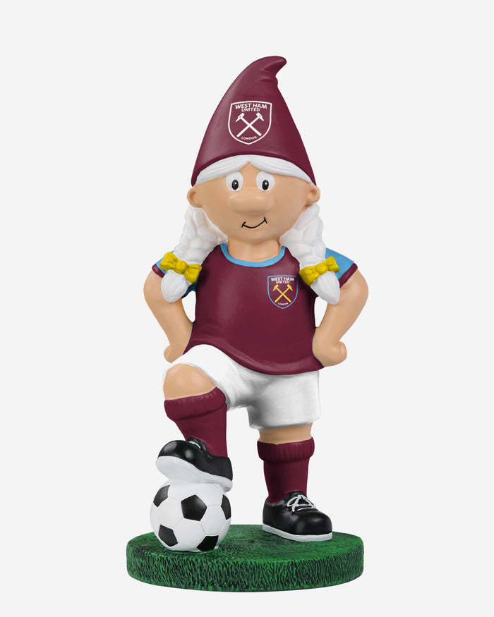 West Ham United FC Female Football Gnome FOCO - FOCO.com | UK & IRE