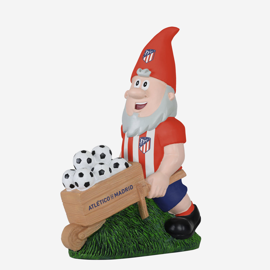 Atletico Madrid FC Wheelbarrow Gnome FOCO - FOCO.com | UK & IRE