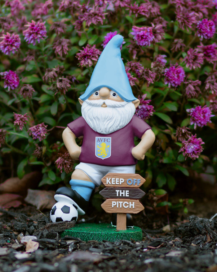 Aston Villa FC Original Keep Off The Pitch Gnome FOCO - FOCO.com | UK & IRE