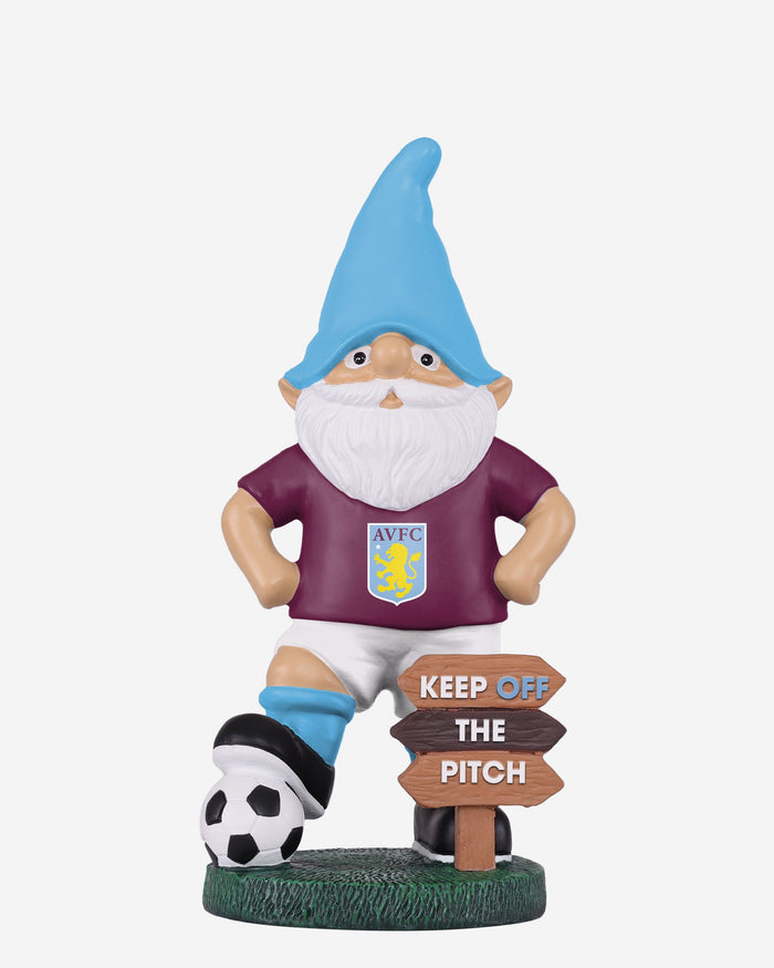 Aston Villa FC Original Keep Off The Pitch Gnome FOCO - FOCO.com | UK & IRE