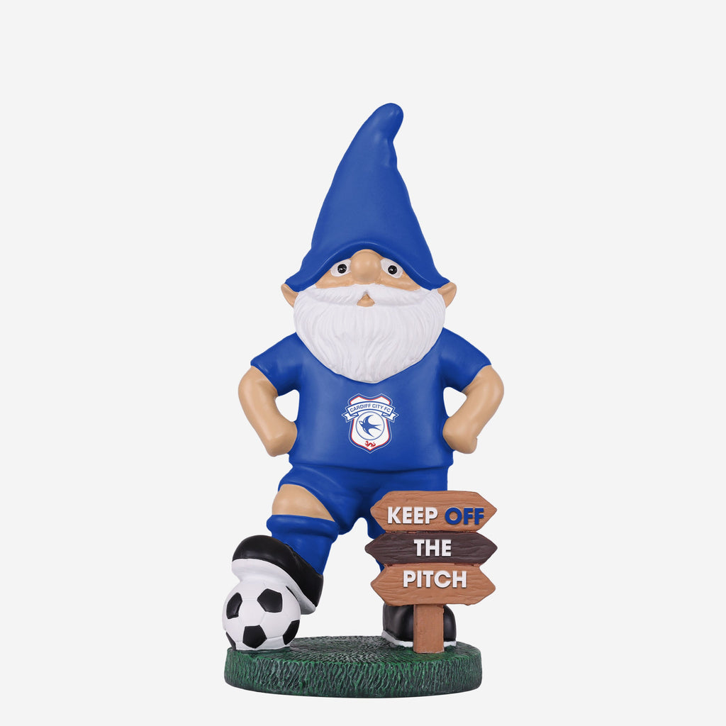 Cardiff City FC Keep Off The Pitch Gnome FOCO - FOCO.com | UK & IRE