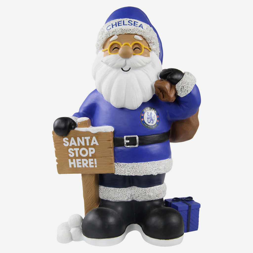 Chelsea FC Santa Stop Here Gnome FOCO - FOCO.com | UK & IRE