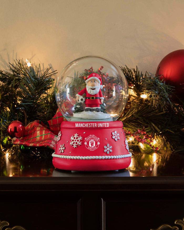 Manchester United FC Gnome Snow Globe FOCO - FOCO.com | UK & IRE