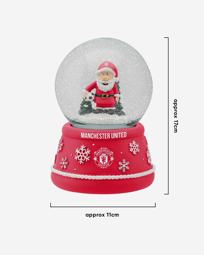 Manchester United FC Gnome Snow Globe FOCO - FOCO.com | UK & IRE