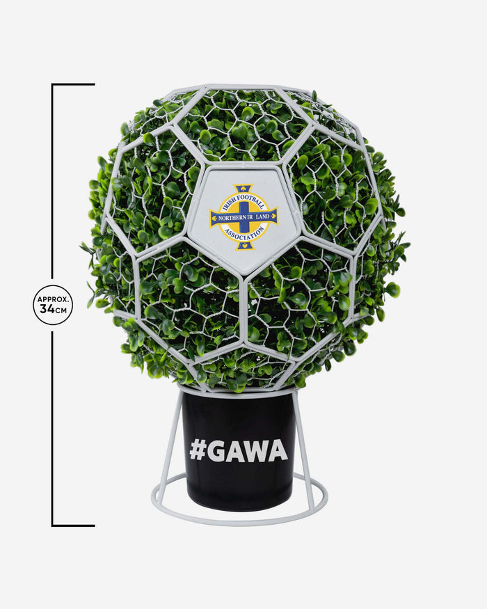 Northern Ireland Ball Topiary Frame With Leaves FOCO - FOCO.com | UK & IRE