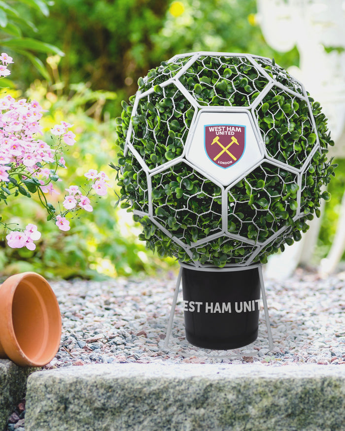 West Ham United FC Ball Topiary Frame With Leaves FOCO - FOCO.com | UK & IRE