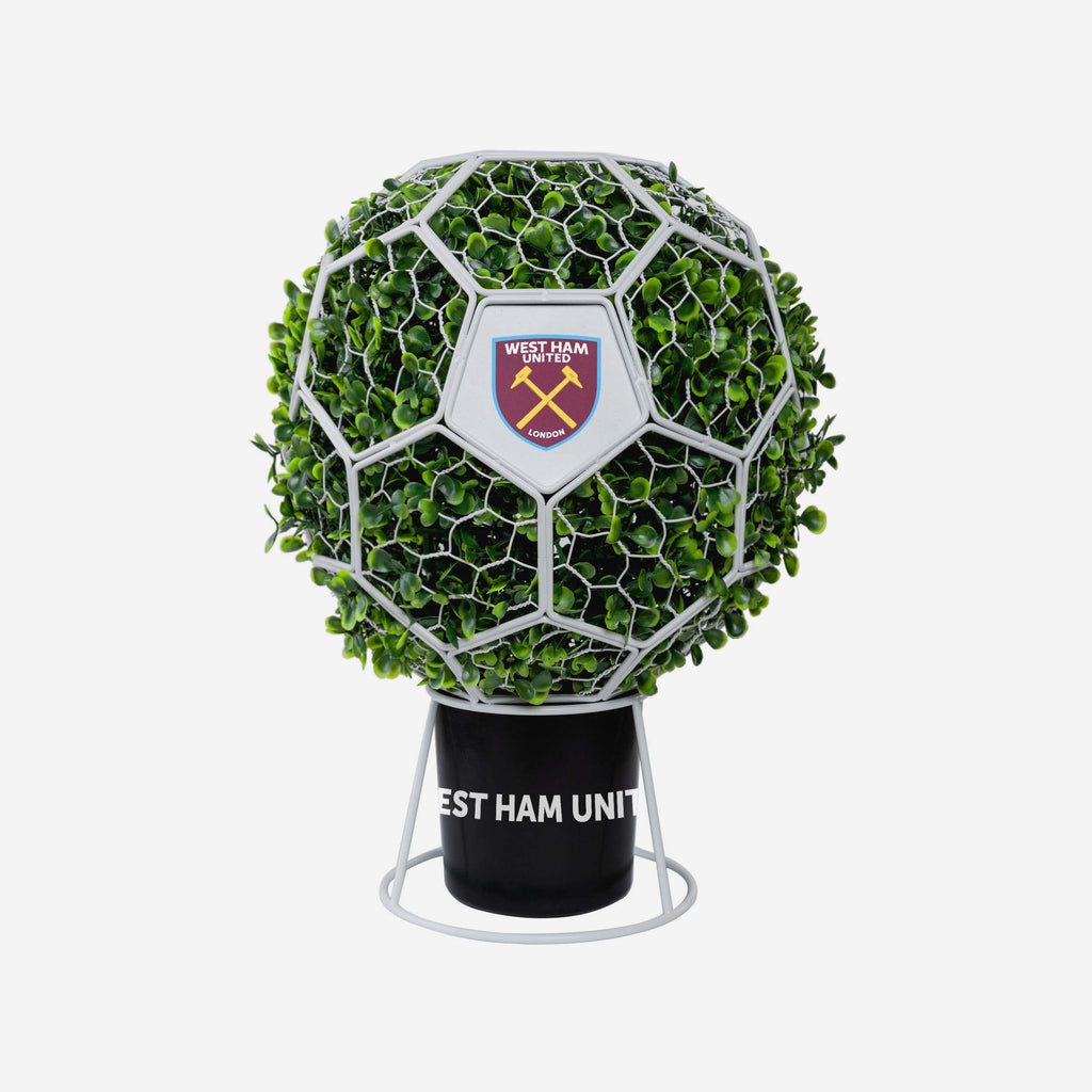 West Ham United FC Ball Topiary Frame With Leaves FOCO - FOCO.com | UK & IRE