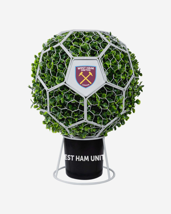 West Ham United FC Ball Topiary Frame With Leaves FOCO - FOCO.com | UK & IRE
