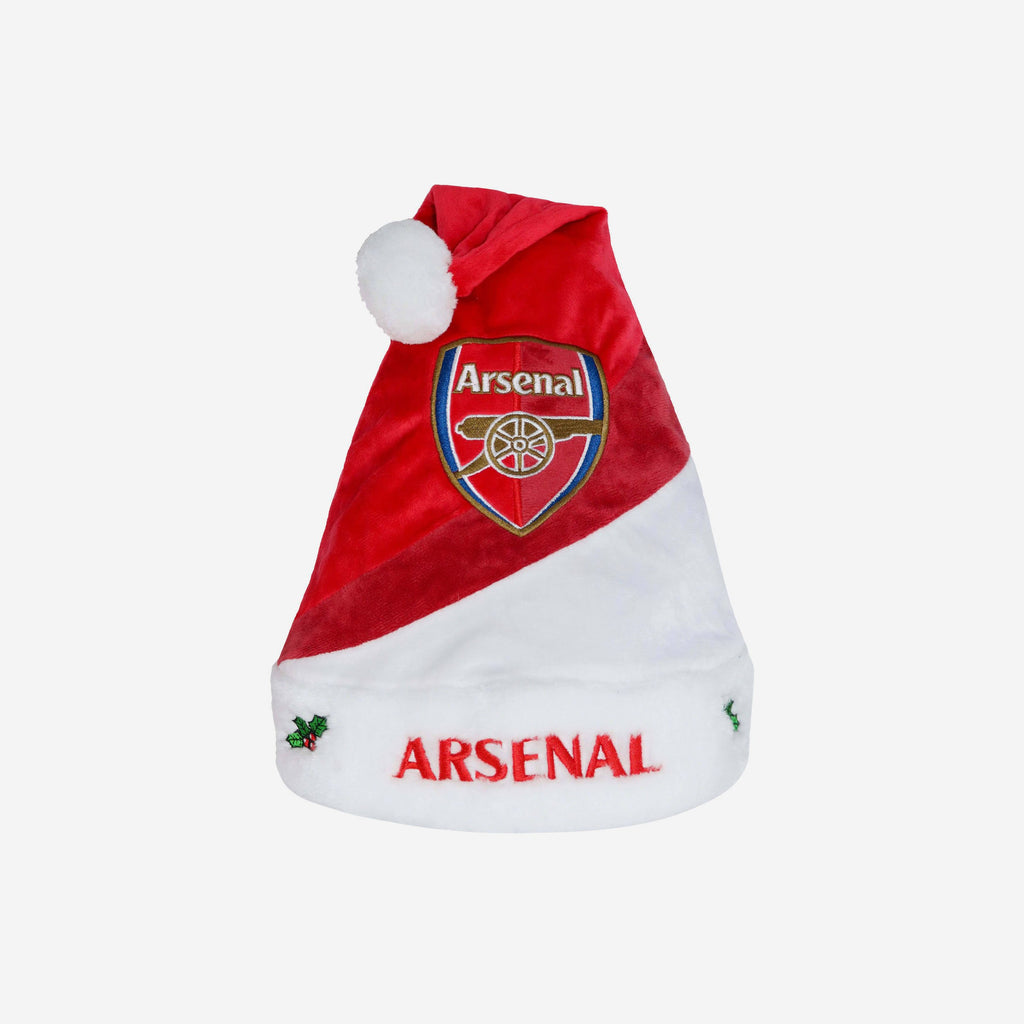 Arsenal FC Colourblock Santa Hat FOCO - FOCO.com | UK & IRE