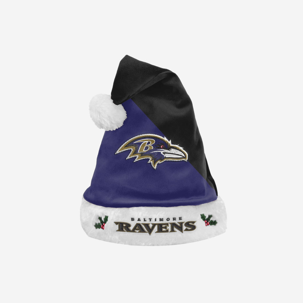 Baltimore Ravens Basic Santa Hat FOCO - FOCO.com | UK & IRE