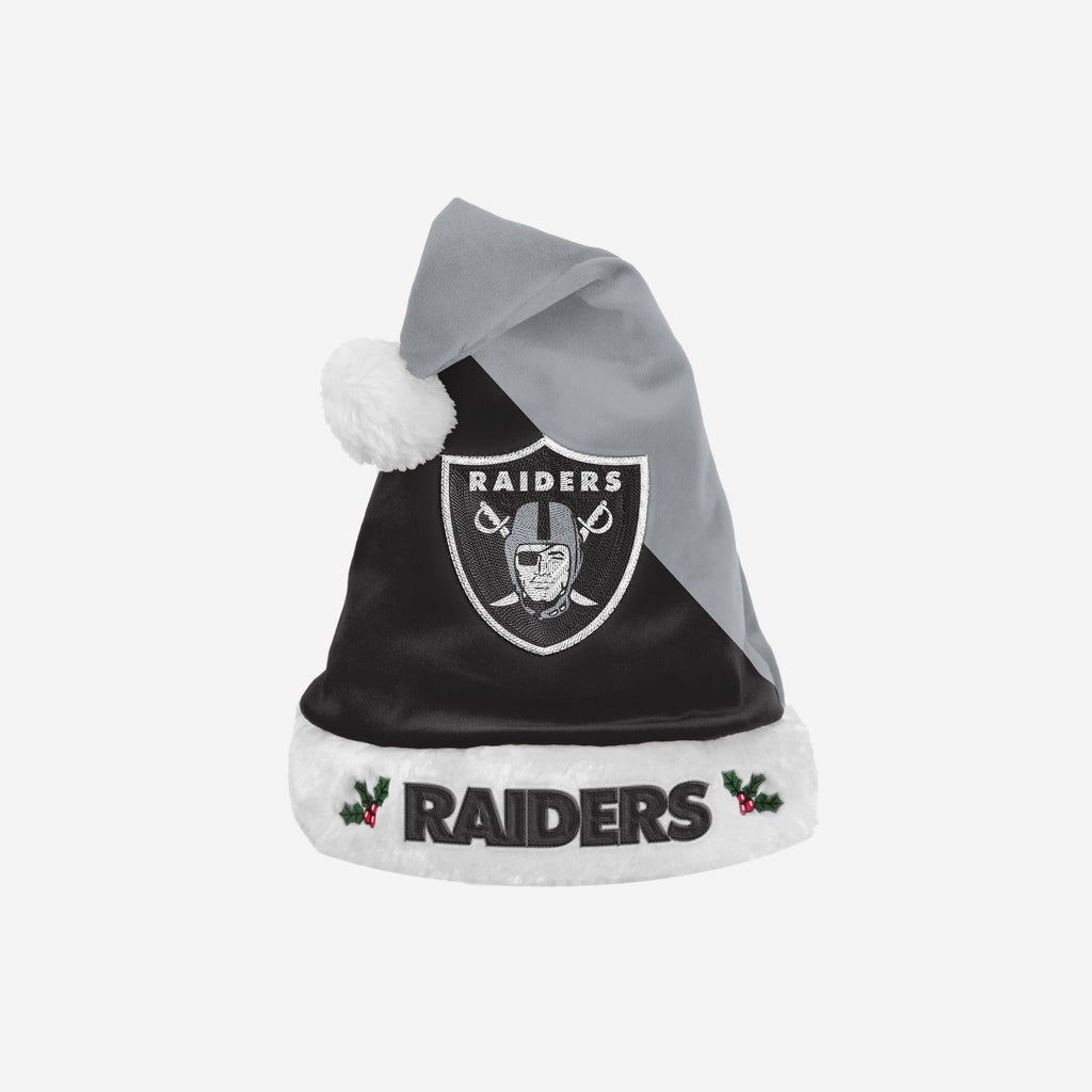 Las Vegas Raiders Basic Santa Hat FOCO - FOCO.com | UK & IRE