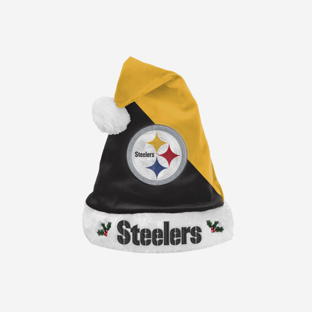 Pittsburgh Steelers Basic Santa Hat FOCO - FOCO.com | UK & IRE