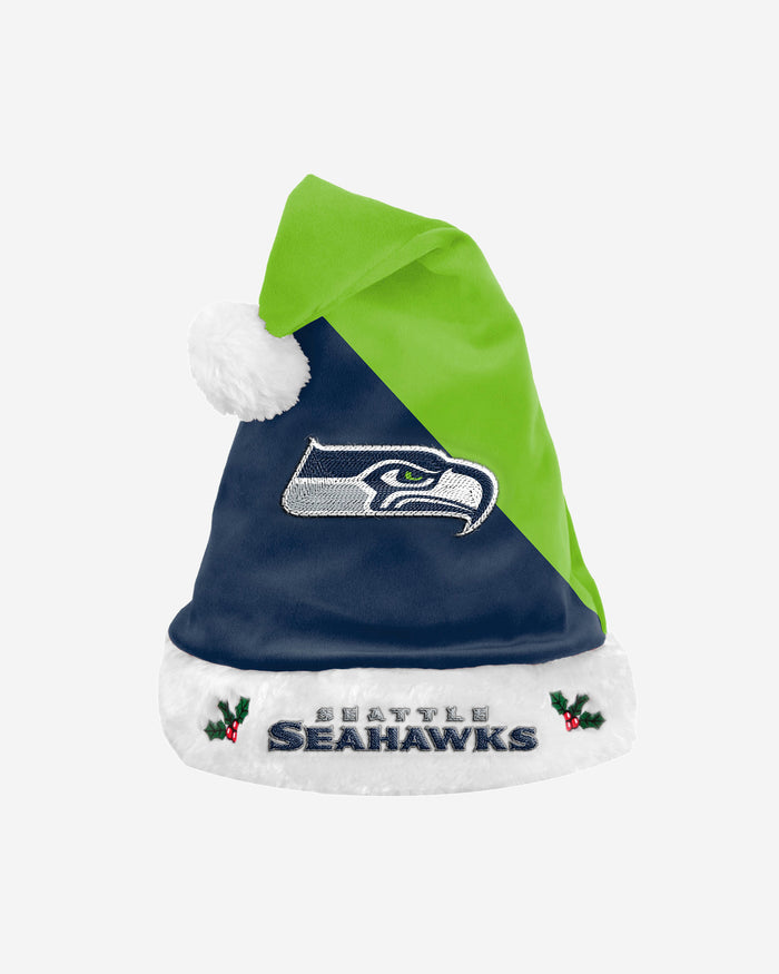 Seattle Seahawks Basic Santa Hat FOCO - FOCO.com | UK & IRE