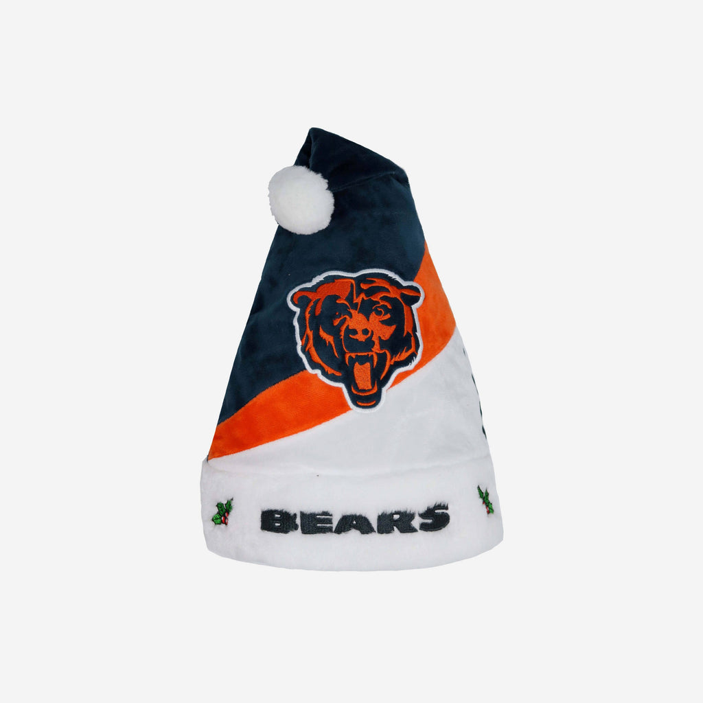 Chicago Bears Colourblock Santa Hat FOCO - FOCO.com | UK & IRE