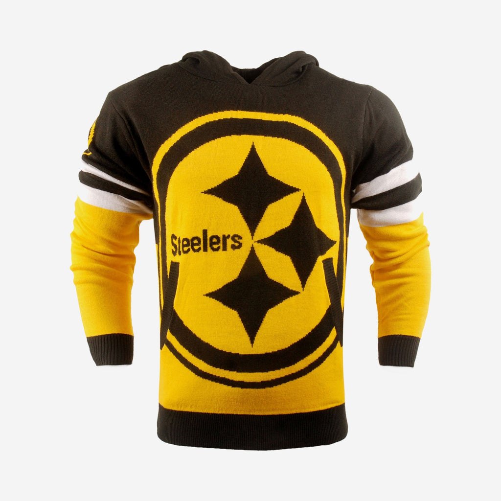 Pittsburgh Steelers Big Logo Hooded Sweater FOCO - FOCO.com | UK & IRE