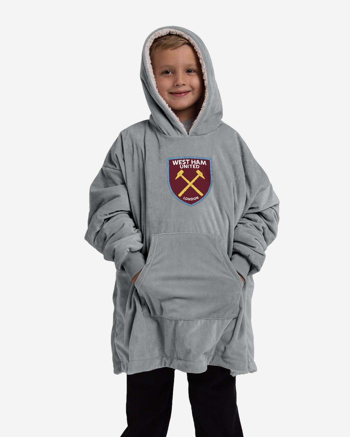West Ham United FC Reversible Big Logo Youth Hoodeez FOCO - FOCO.com | UK & IRE