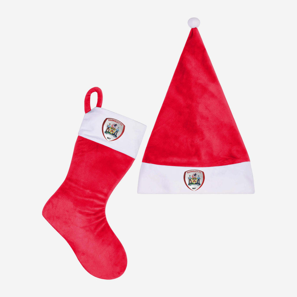 Barnsley FC Santa Hat & Stocking Set  FOCO - FOCO.com | UK & IRE