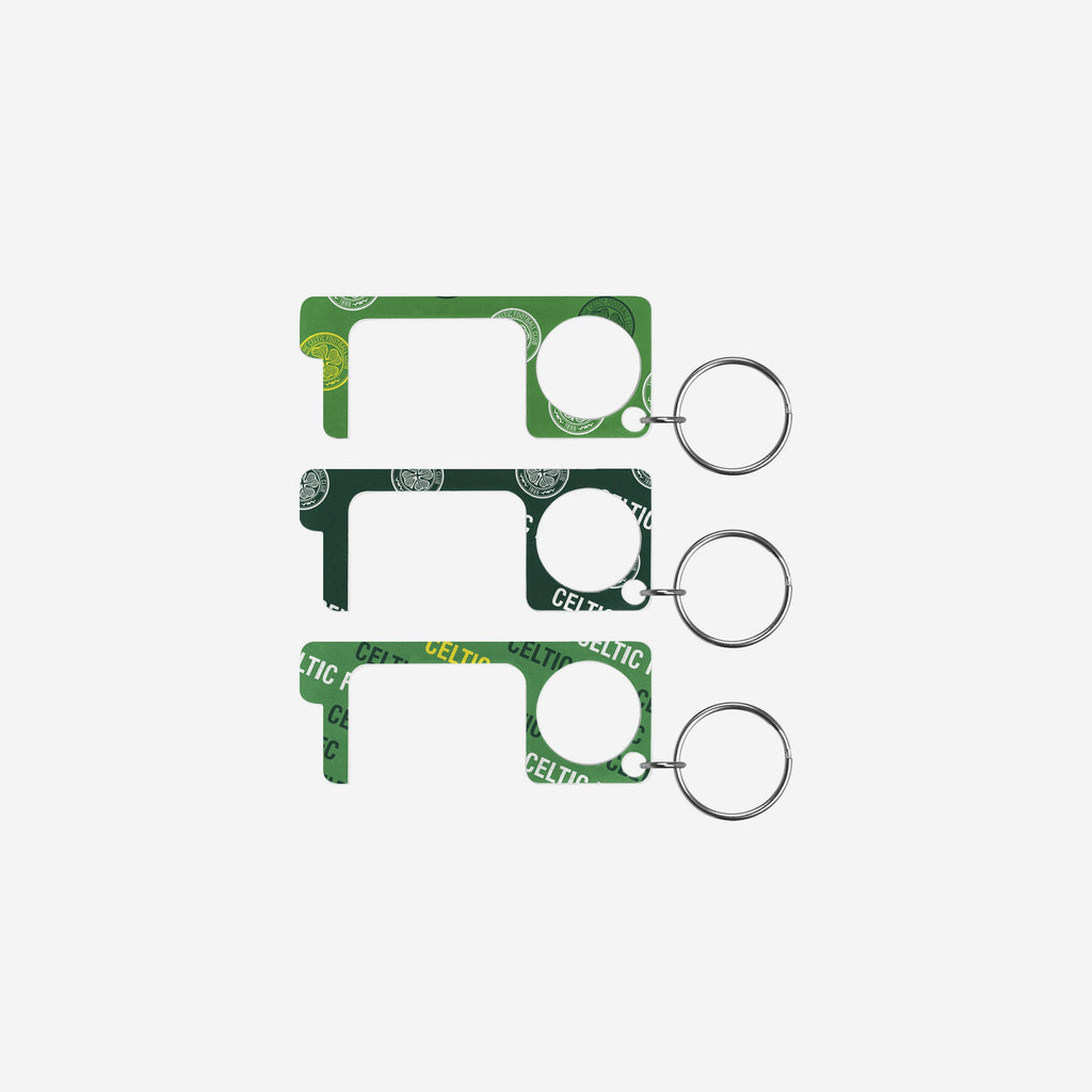 Celtic FC 3 Pack No Touch Keyring FOCO - FOCO.com | UK & IRE