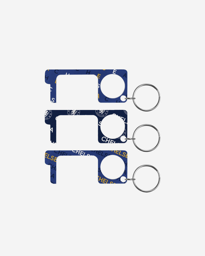 Chelsea FC 3 Pack No Touch Keyring FOCO - FOCO.com | UK & IRE