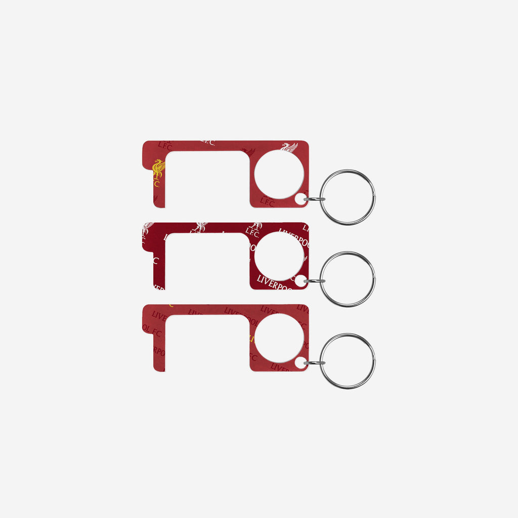 Liverpool FC 3 Pack No Touch Keyring FOCO - FOCO.com | UK & IRE
