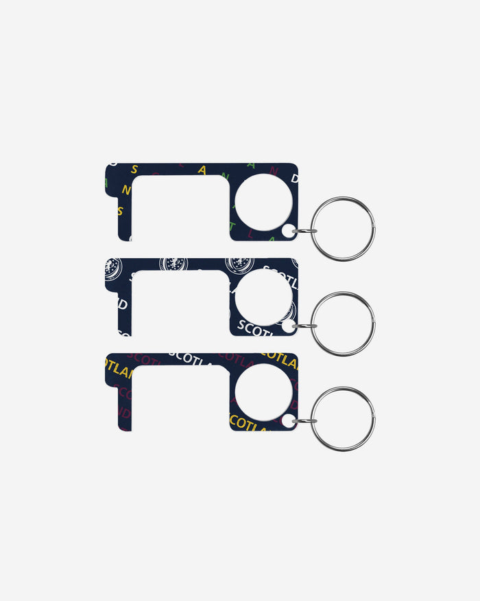 Scotland 3 Pack No Touch Keyring FOCO - FOCO.com | UK & IRE