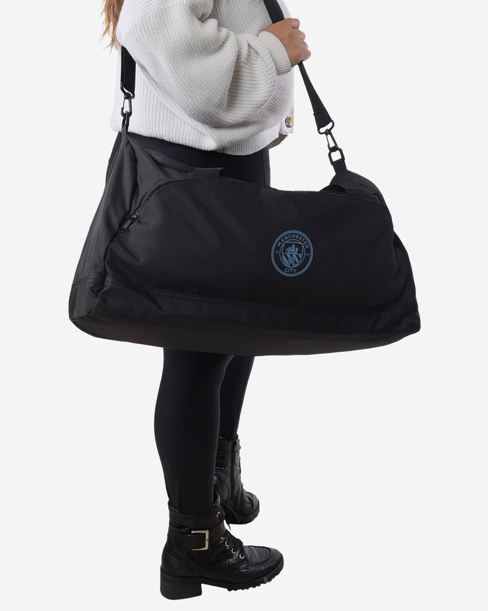 Manchester City FC Black Recycled Duffle Bag FOCO - FOCO.com | UK & IRE