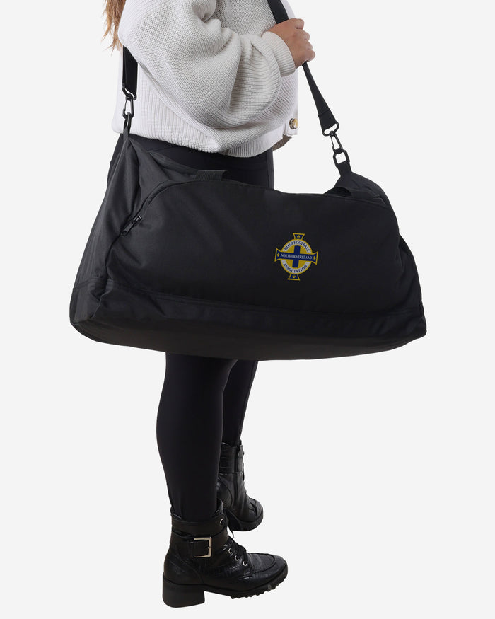 Northern Ireland Black Recycled Duffle Bag FOCO - FOCO.com | UK & IRE