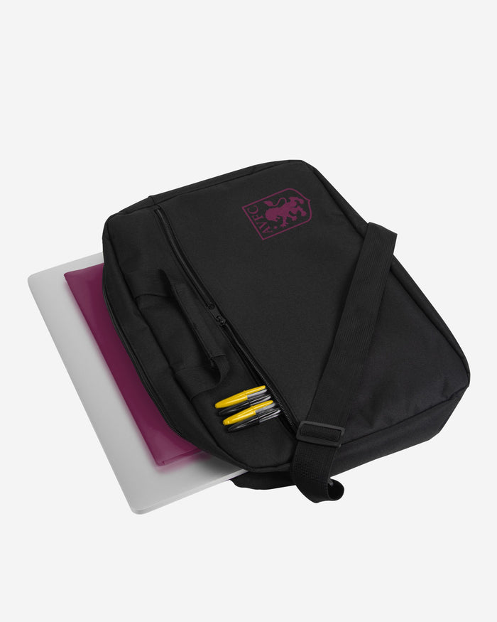 Aston Villa FC Black Recycled Messenger Bag FOCO - FOCO.com | UK & IRE
