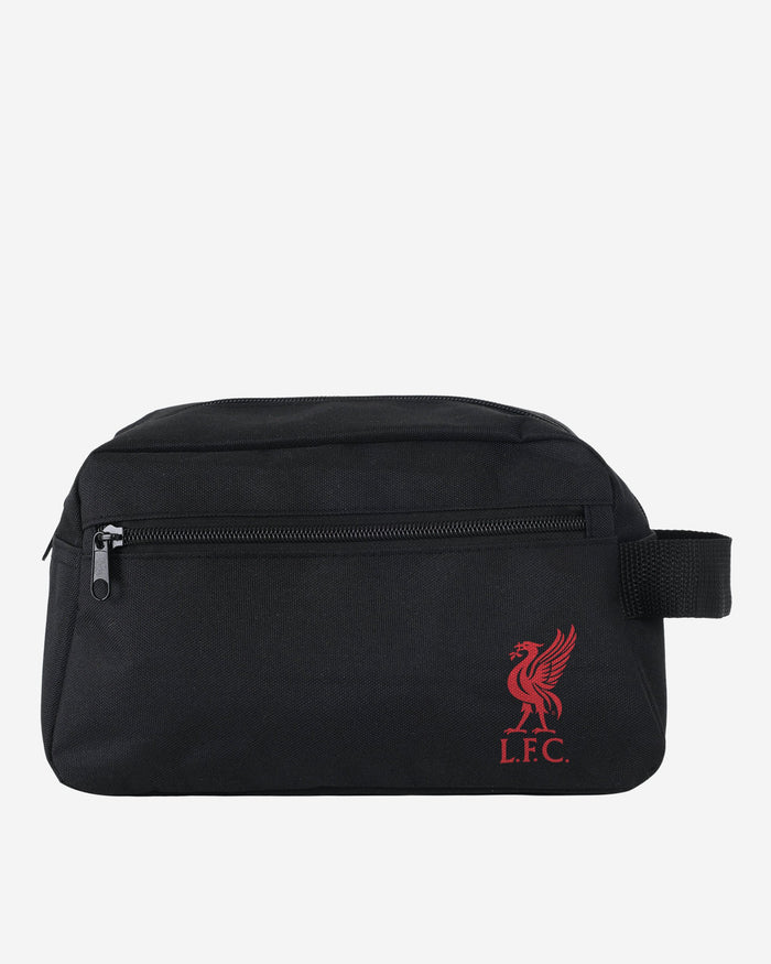 Liverpool FC Black Recycled Toiletry Bag FOCO - FOCO.com | UK & IRE