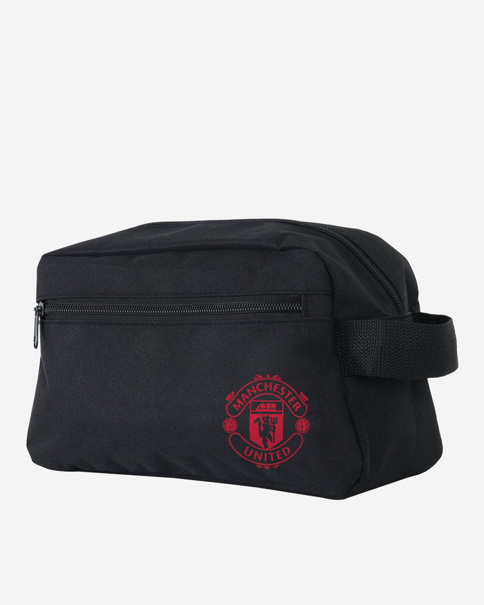 Manchester United FC Black Recycled Toiletry Bag FOCO - FOCO.com | UK & IRE